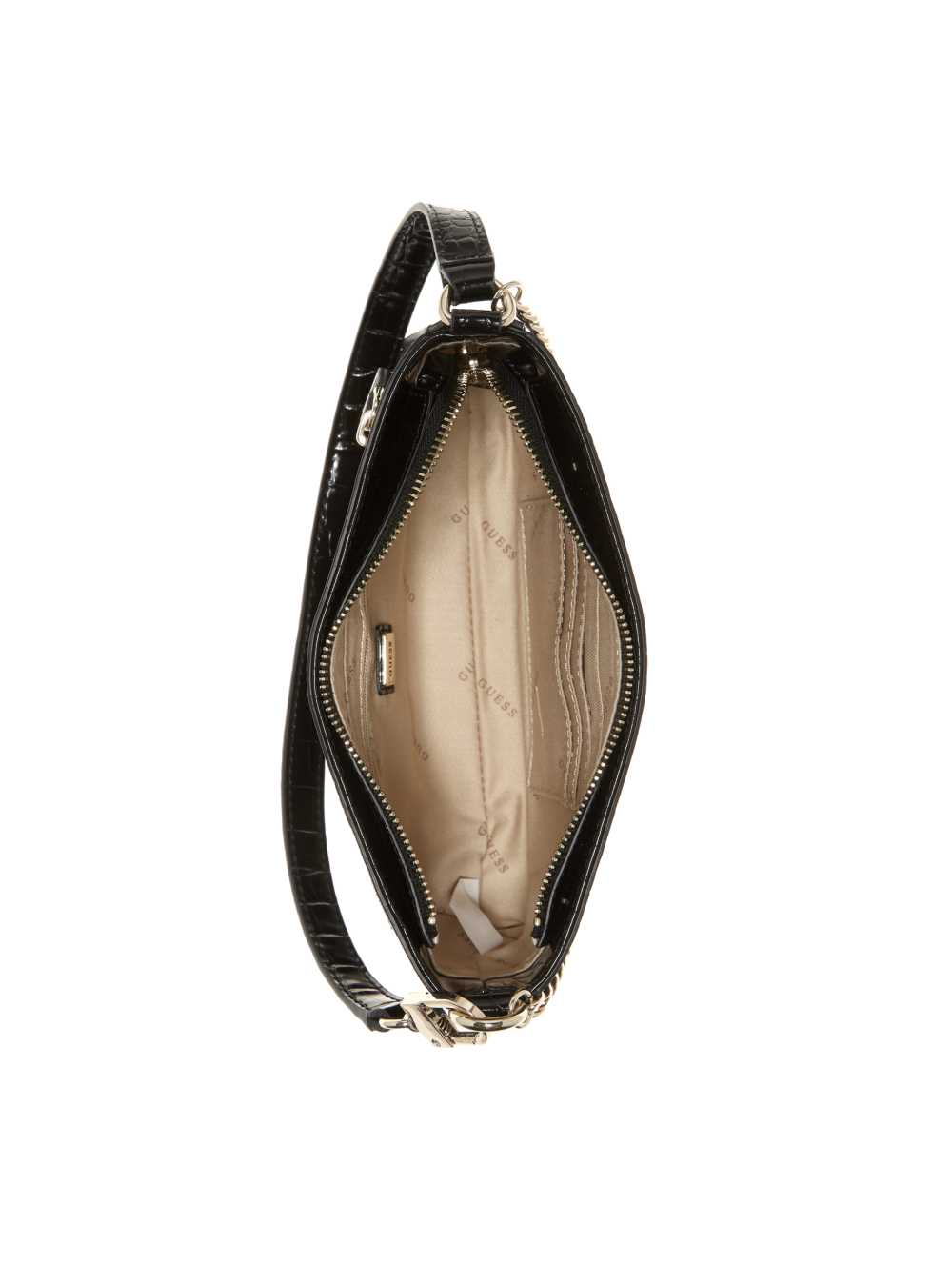 Black Women's Guess Katey Mini Shoulder Bags Australia Sale | 168MNQHJK