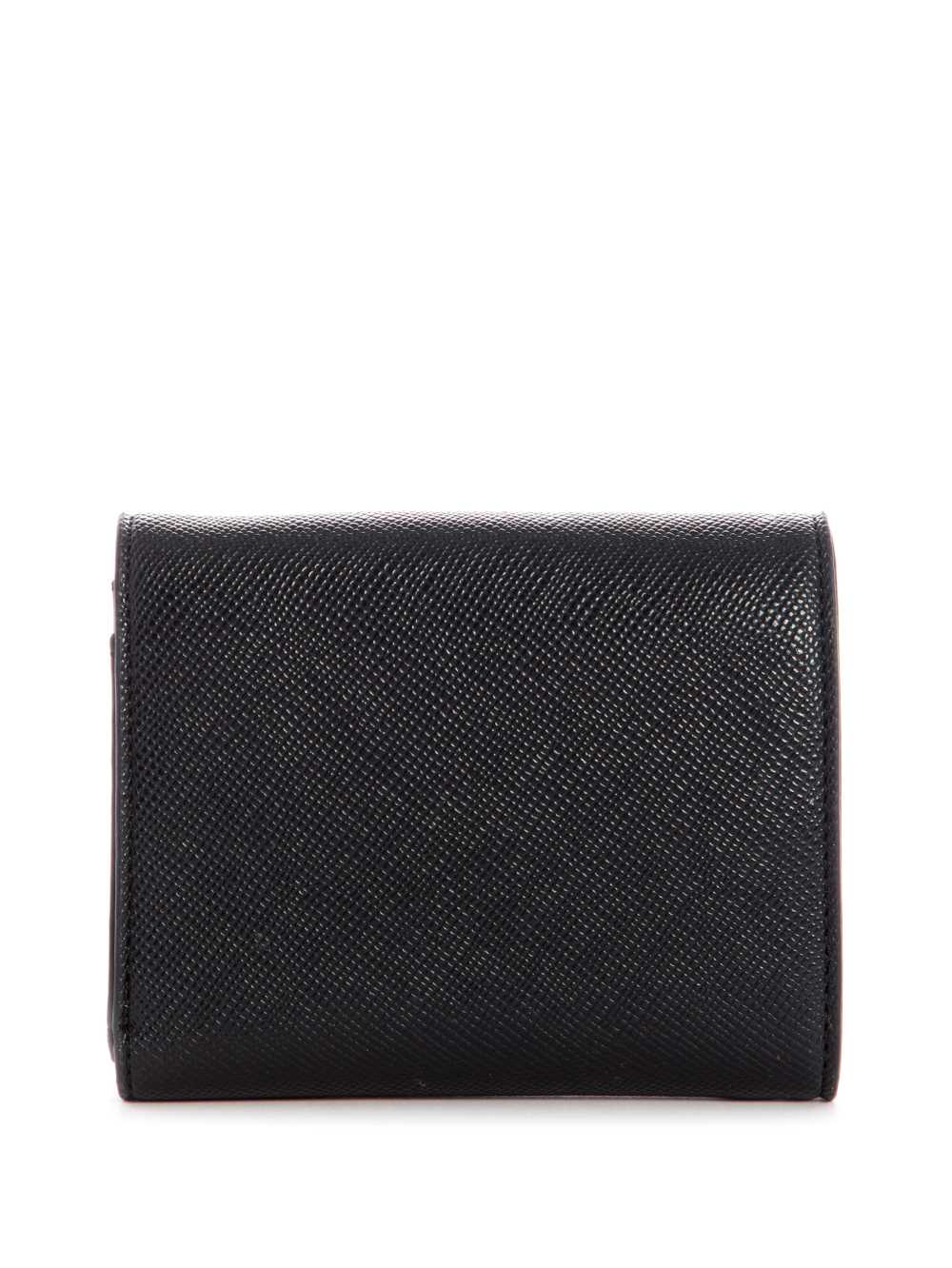 Black Women's Guess Katey Trifold Wallets Australia Sale | 546LIHMFC