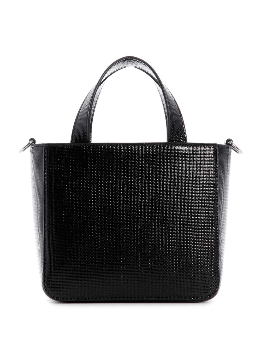 Black Women's Guess Layla Mini Tote Bags Australia Sale | 614UJRVIX