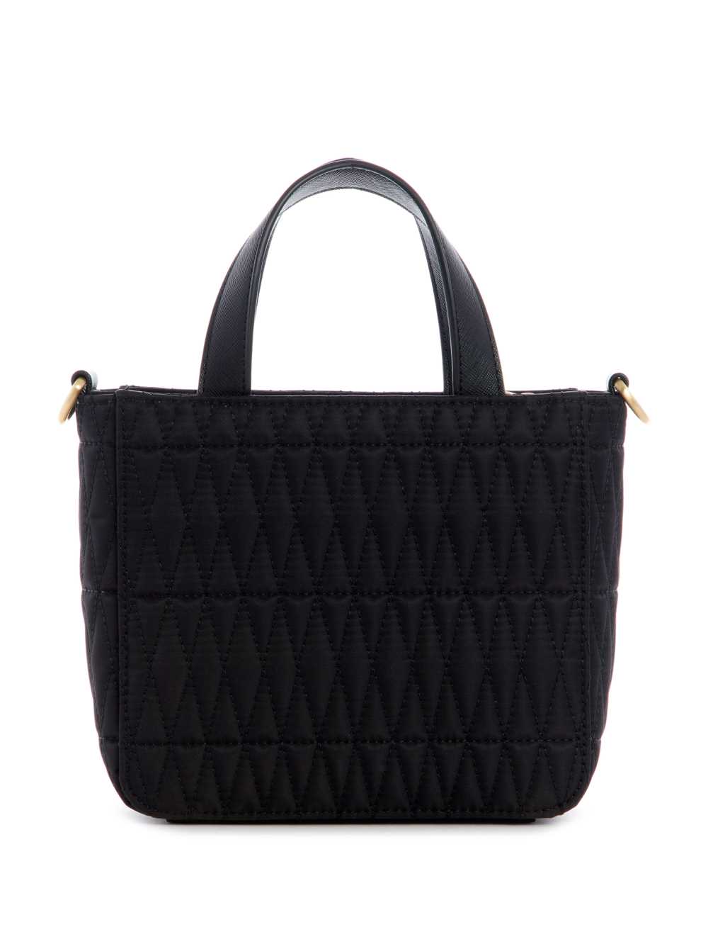 Black Women's Guess Layla Nylon Mini Tote Bags Australia Sale | 078ASLJEI