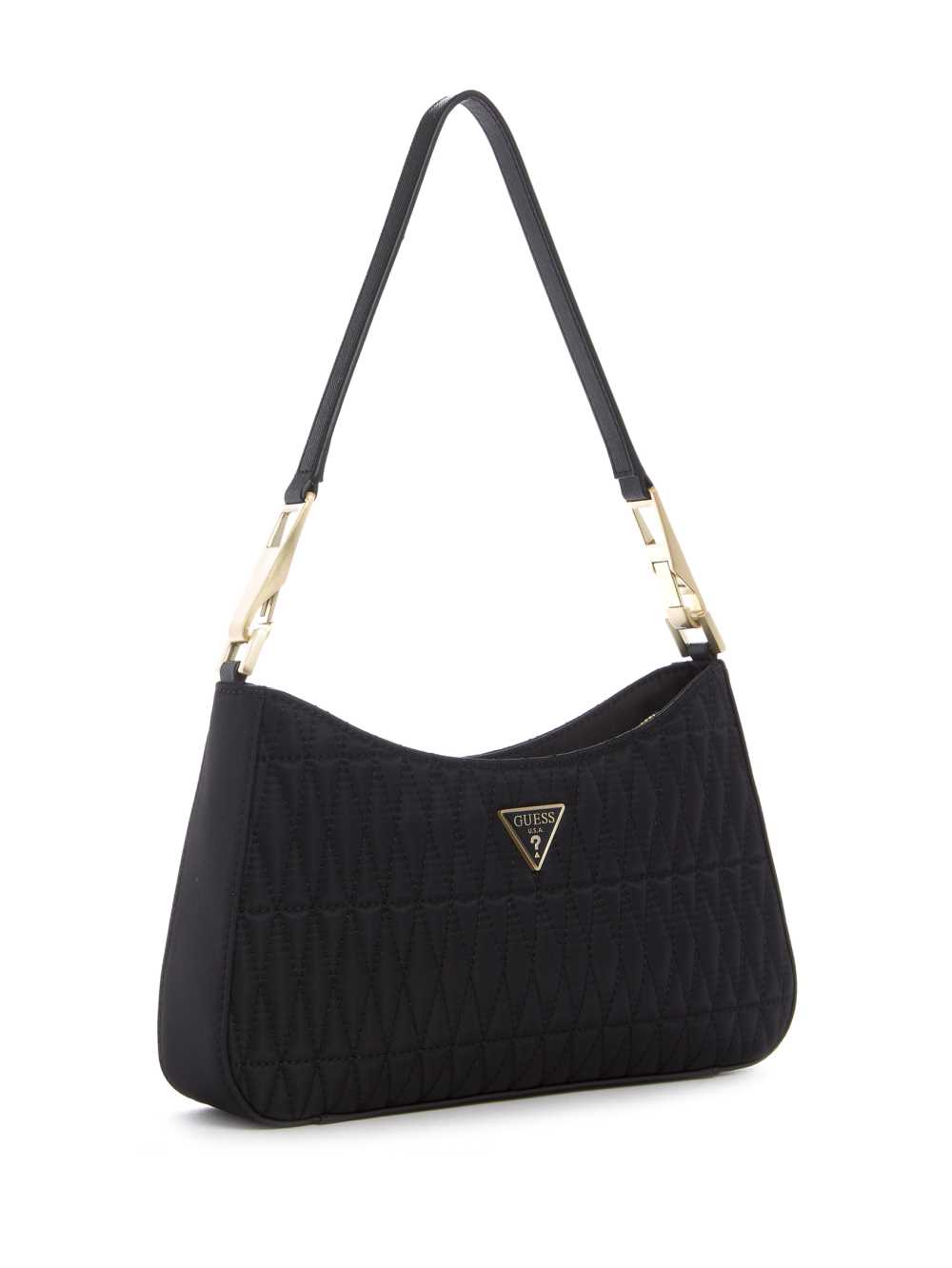 Black Women's Guess Layla Shoulder Bags Australia Sale | 041YXBVER