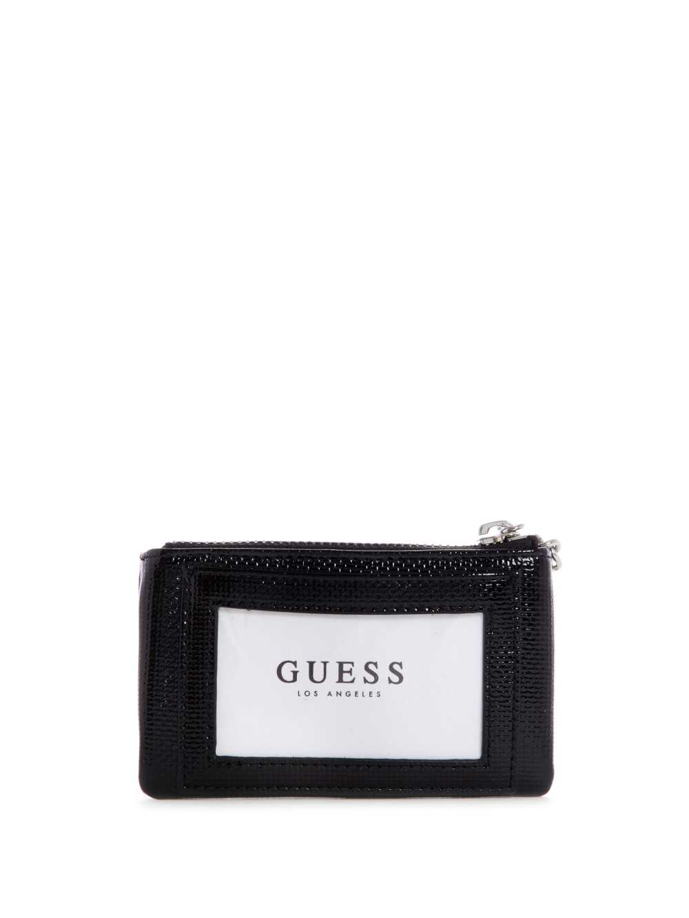 Black Women's Guess Layla Zip Pouch Wallets Australia Sale | 137MBZTIA