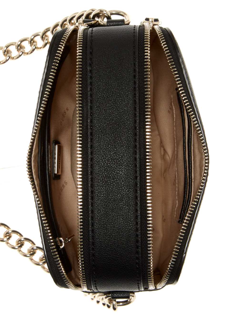 Black Women's Guess Noelle Camera Crossbody Bags Australia Sale | 637KBITZF