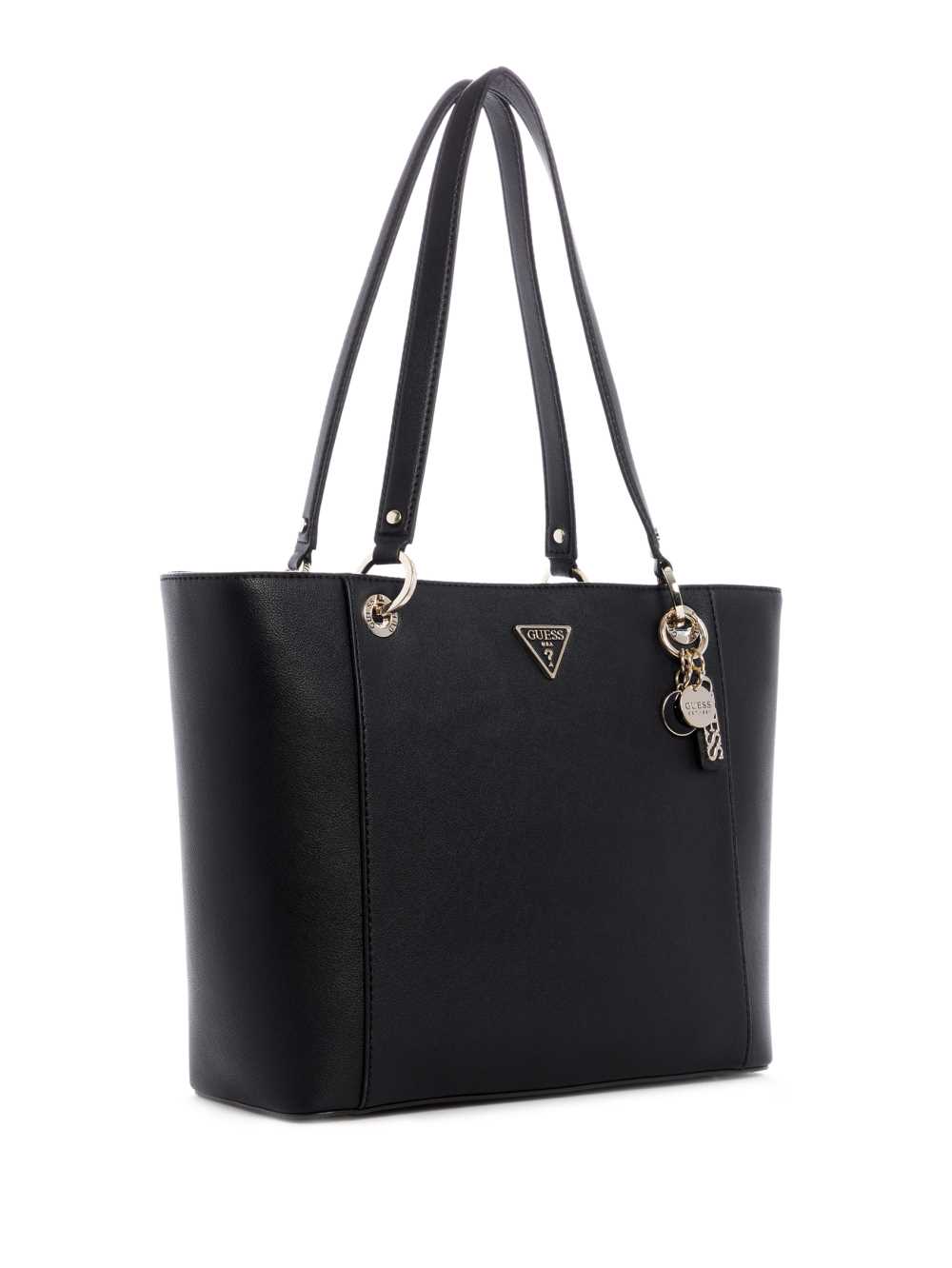 Black Women's Guess Noelle Elite Tote Bags Australia Sale | 092TIZHEQ