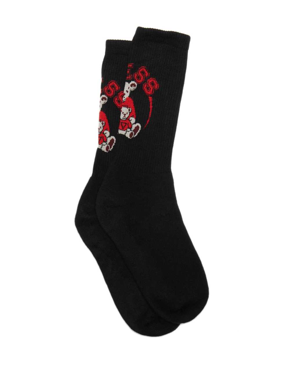 Black Women's Guess Originals x Bear Socks Australia Sale | 906MPXZCO