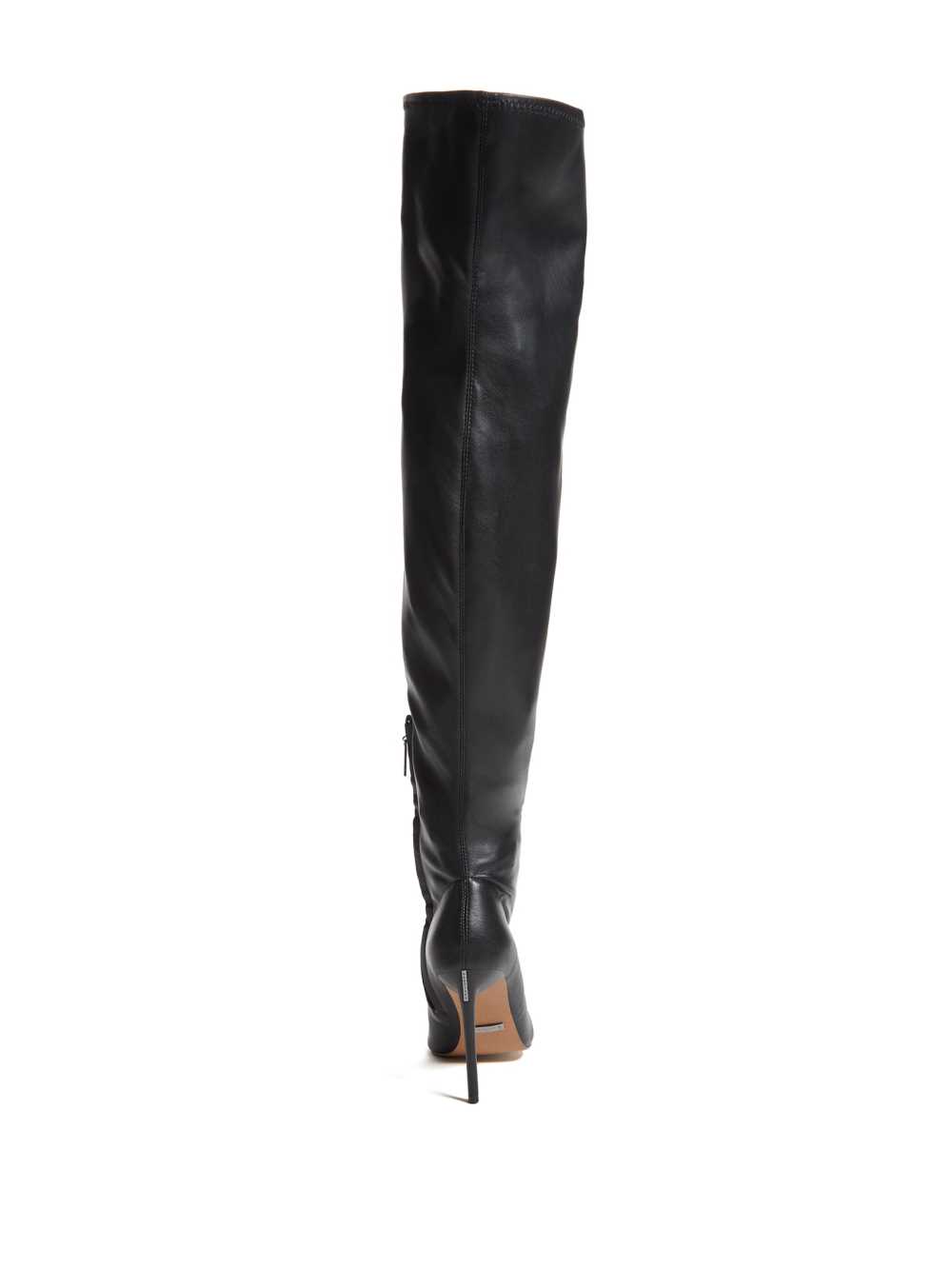 Black Women's Guess Over-the-Knee Heeled Boots Australia Sale | 543UPYEFC