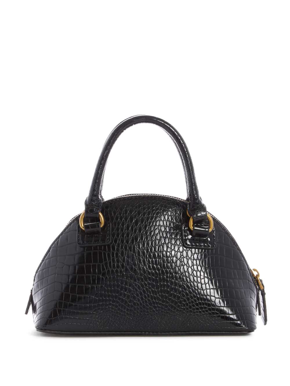 Black Women's Guess Shilah Small Dome Crossbody Bags Australia Sale | 713BLKPON