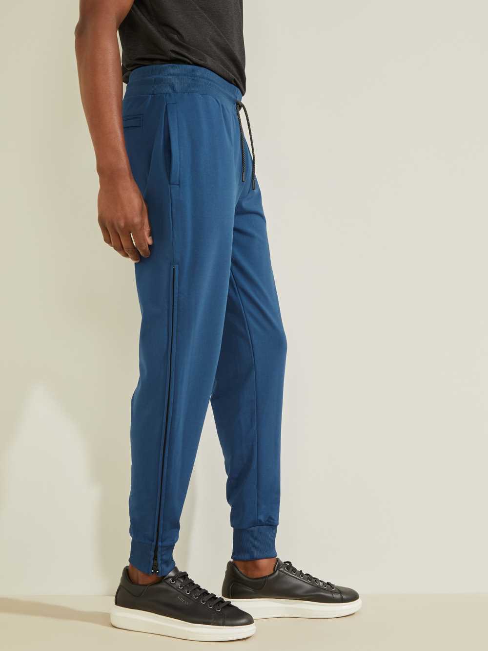 Blue Men's Guess Eco Hal Pants Australia Sale | 953CGESRT