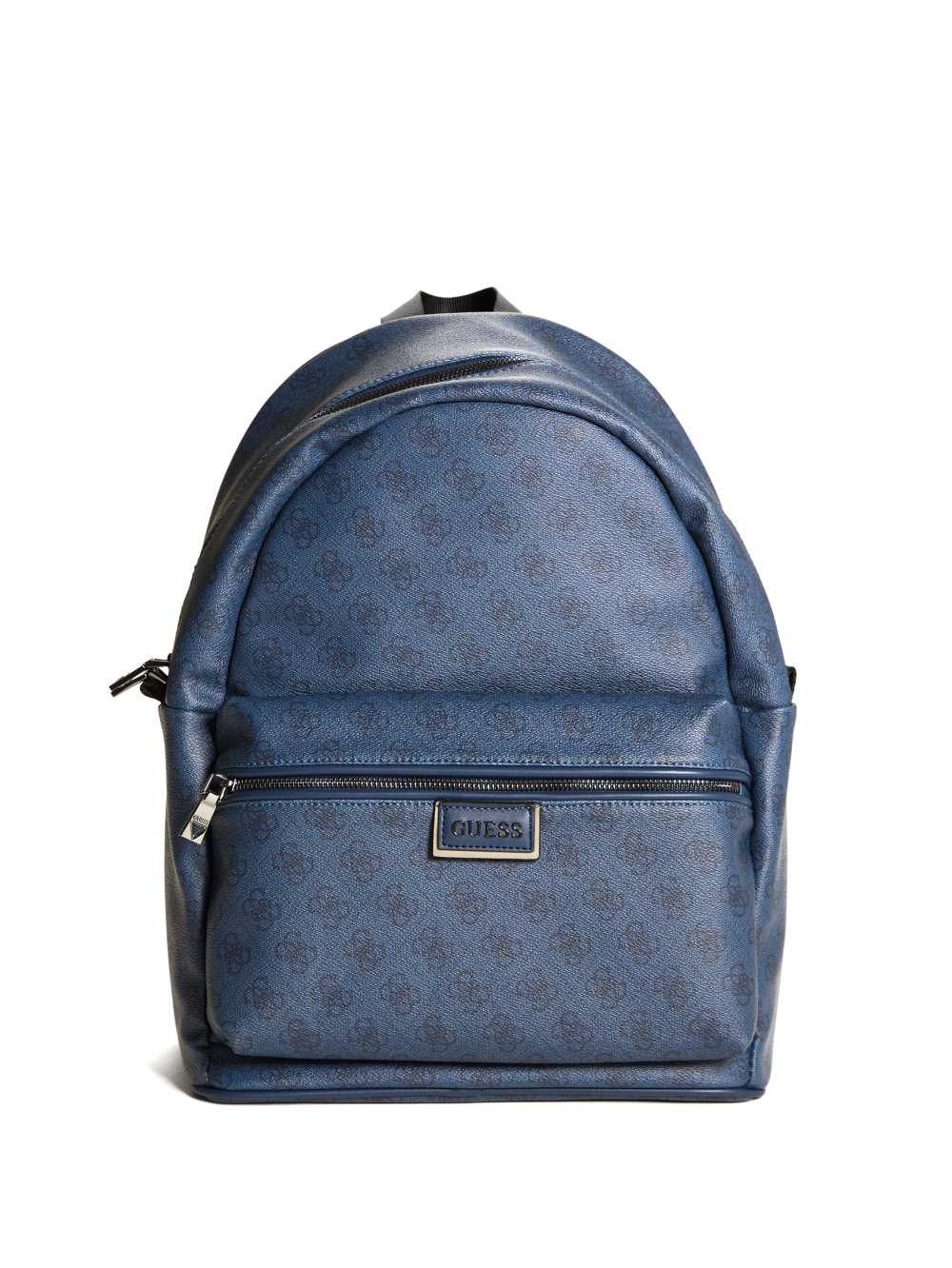 Blue Men\'s Guess Scala Compact Backpack Australia Sale | 074UNCGIP