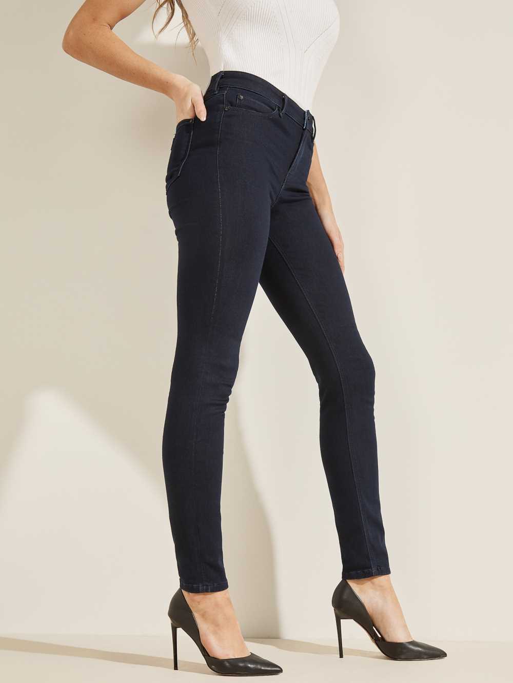 Blue Women's Guess 1981 Skinny Jeans Australia Sale | 860LKDRFU