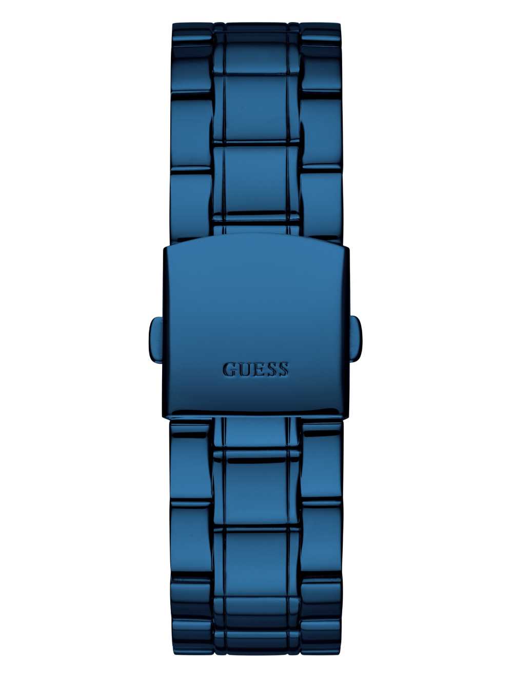 Blue Women's Guess Blue Diamond Analog Watches Australia Sale | 312FCLMXV