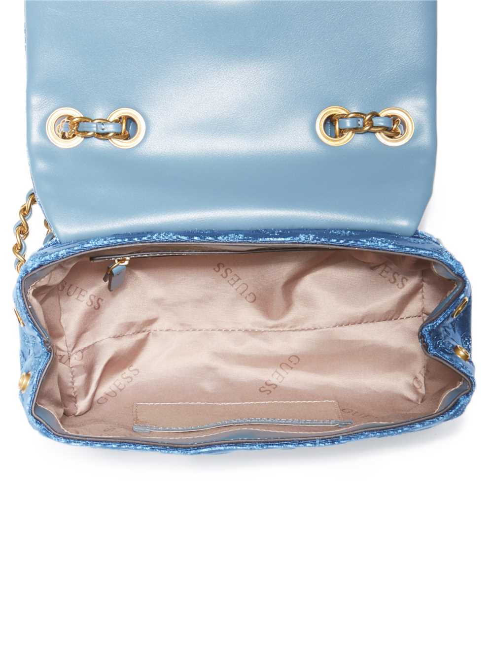 Blue Women's Guess Kimi Logo Convertible Crossbody Bags Australia Sale | 794WJNFAU