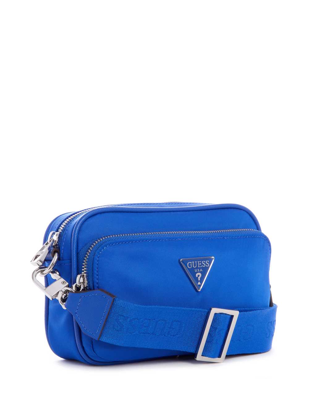 Blue Women's Guess Little Bay Camera Crossbody Bags Australia Sale | 175CFJPSL