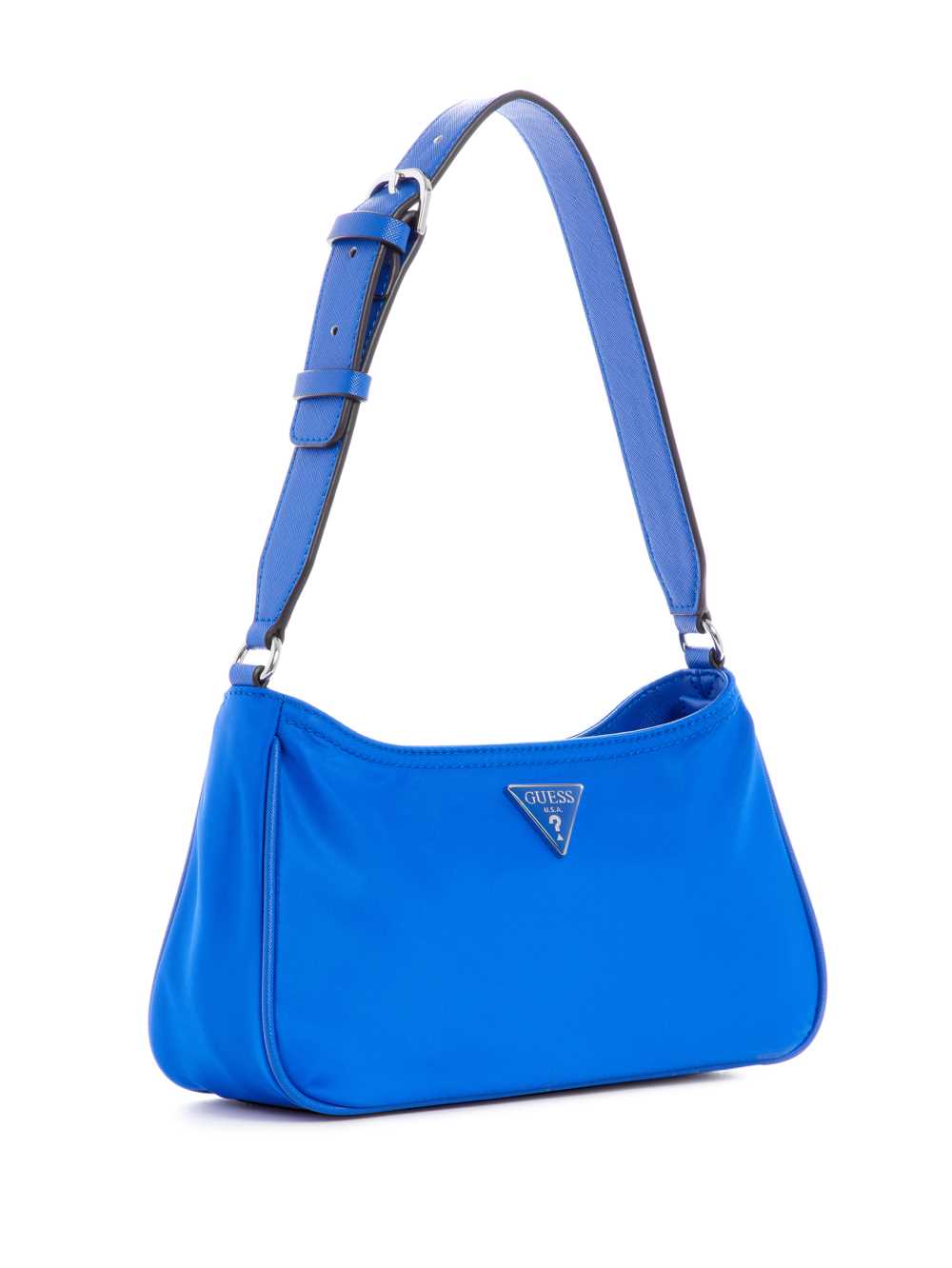 Blue Women's Guess Little Bay Shoulder Bags Australia Sale | 407RNAGUP