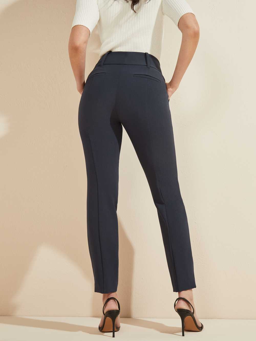 Blue Women's Guess Shelly Pants Australia Sale | 501CZWLUI