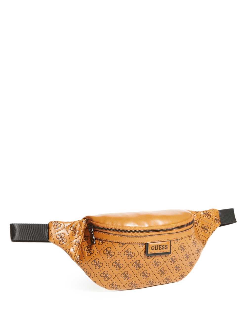 Brown Men's Guess Vezzola Logo Belt Bags Australia Sale | 217NQDGVH