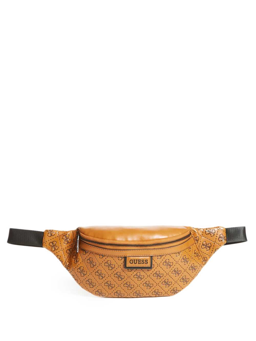 Brown Men\'s Guess Vezzola Logo Belt Bags Australia Sale | 217NQDGVH