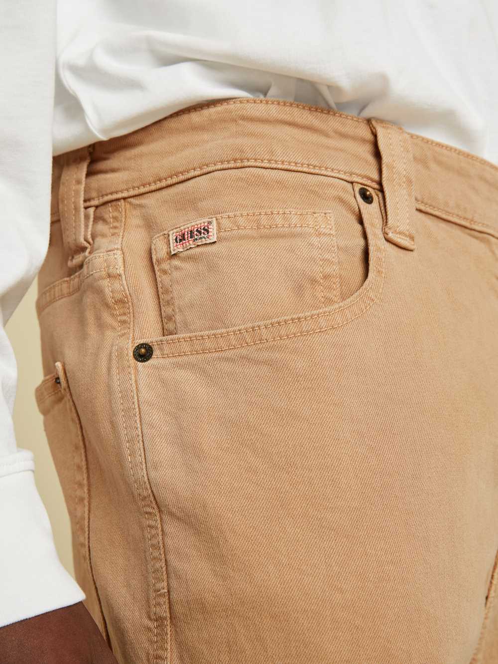 Brown Wash Men's Guess Originals Carpenter Jeans Australia Sale | 714BVAMWH