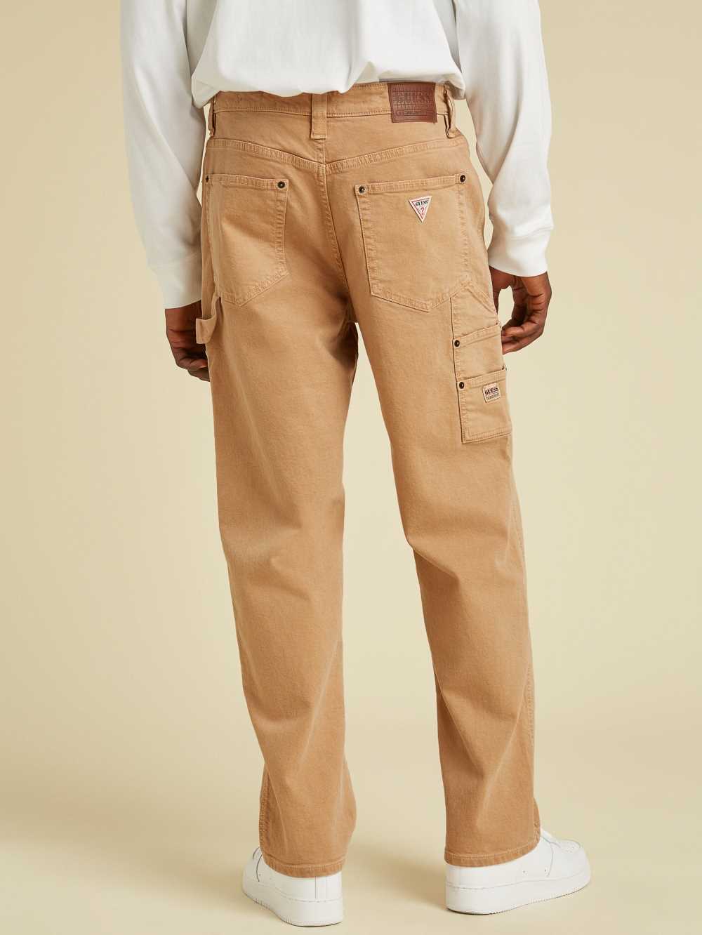 Brown Wash Men's Guess Originals Carpenter Jeans Australia Sale | 714BVAMWH