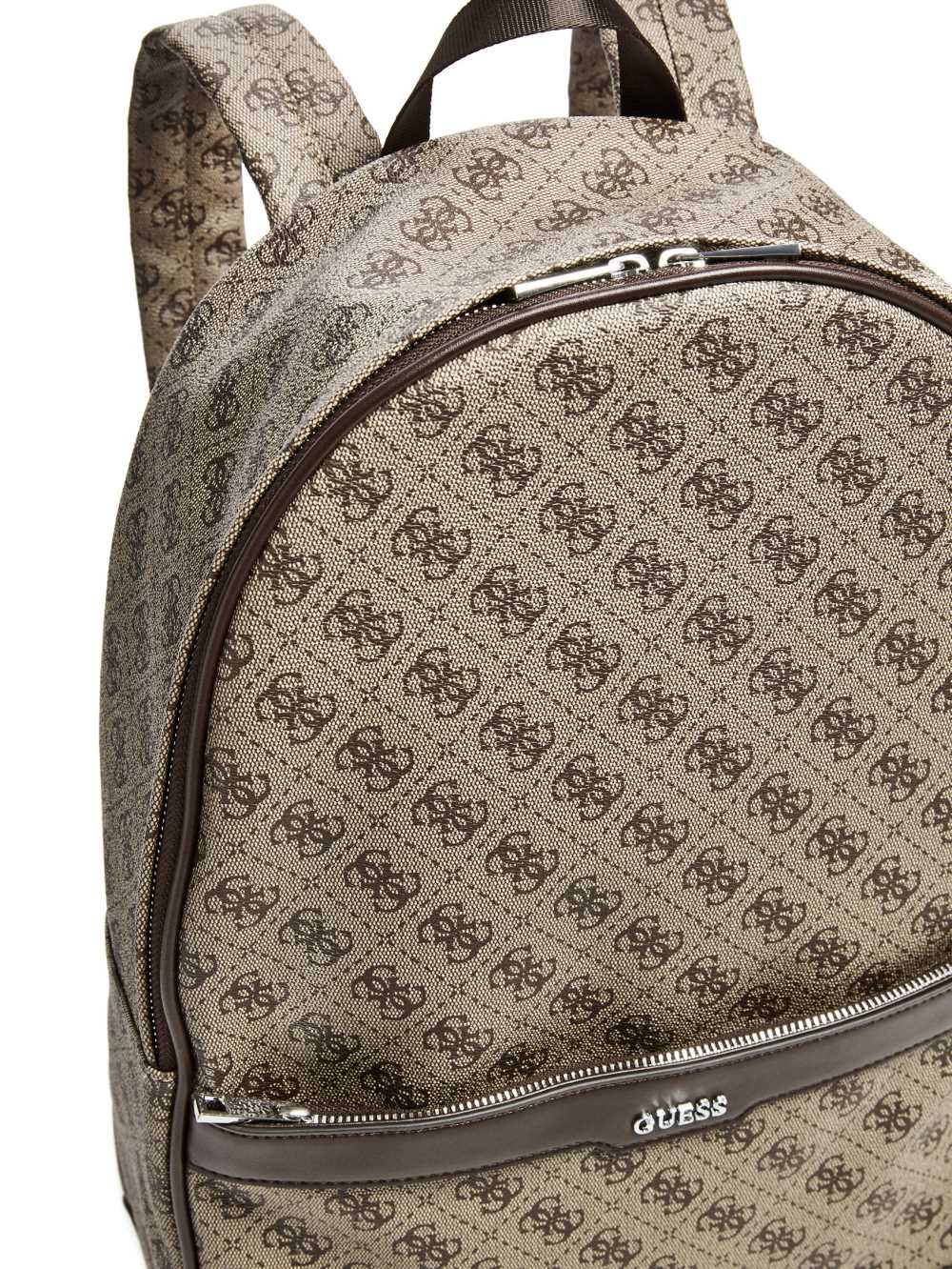 Brown Women's Guess Kevin Logo-Print Backpack Australia Sale | 138KLGUHN