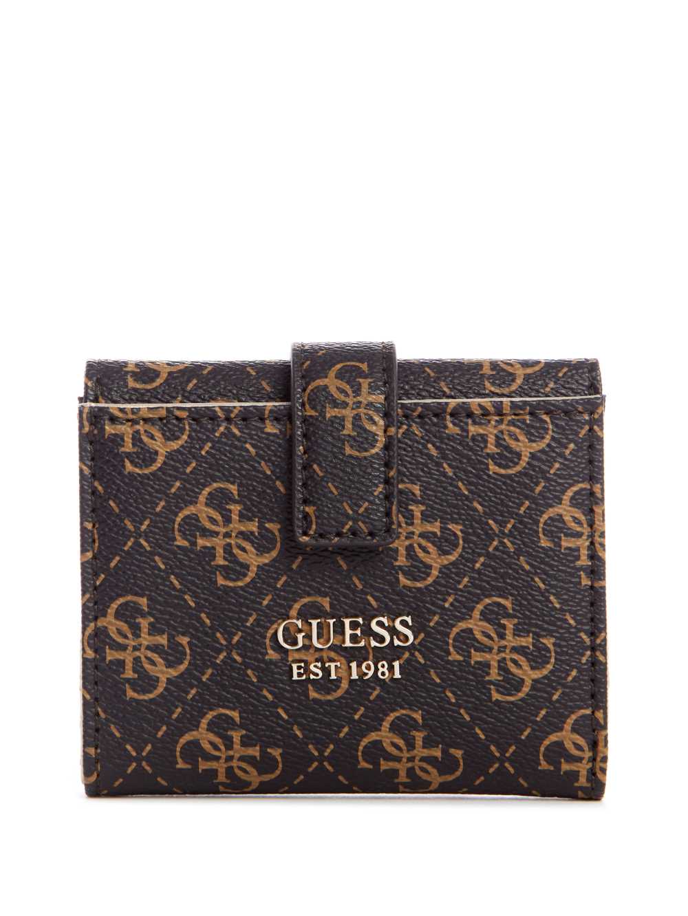 Brown Women\'s Guess Picnic Petite Trifold Wallets Australia Sale | 305BGLDXA