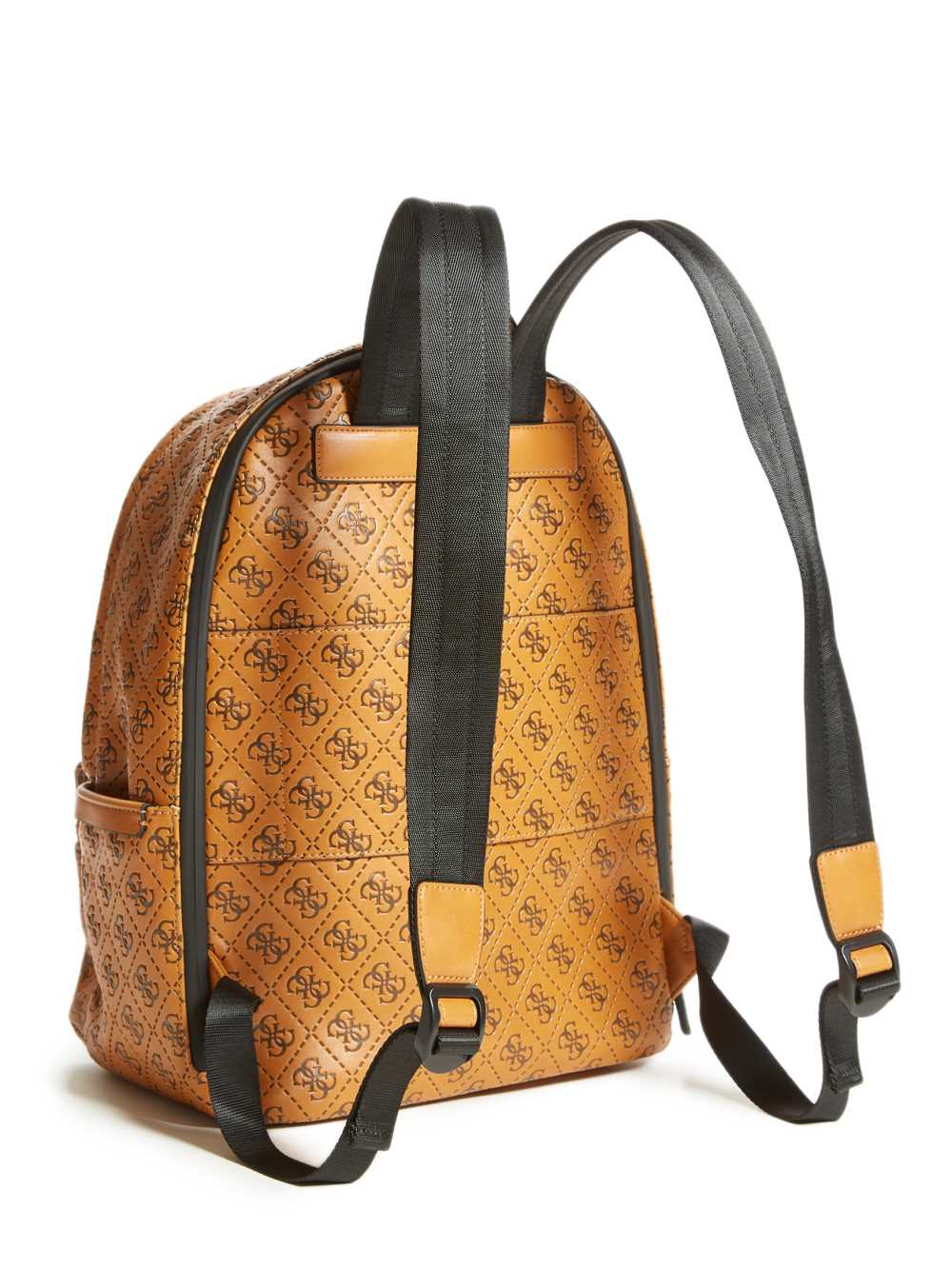 Brown Women's Guess Vezzola Logo Compact Backpack Australia Sale | 781OCQFNE