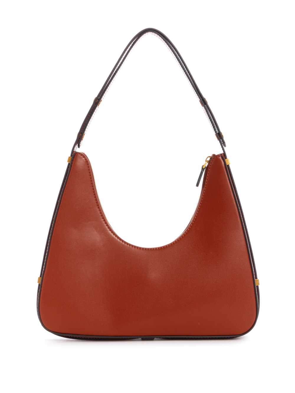 Burgundy Women's Guess Hensely Hobo Bag Shoulder Bags Australia Sale | 218PAKGSJ