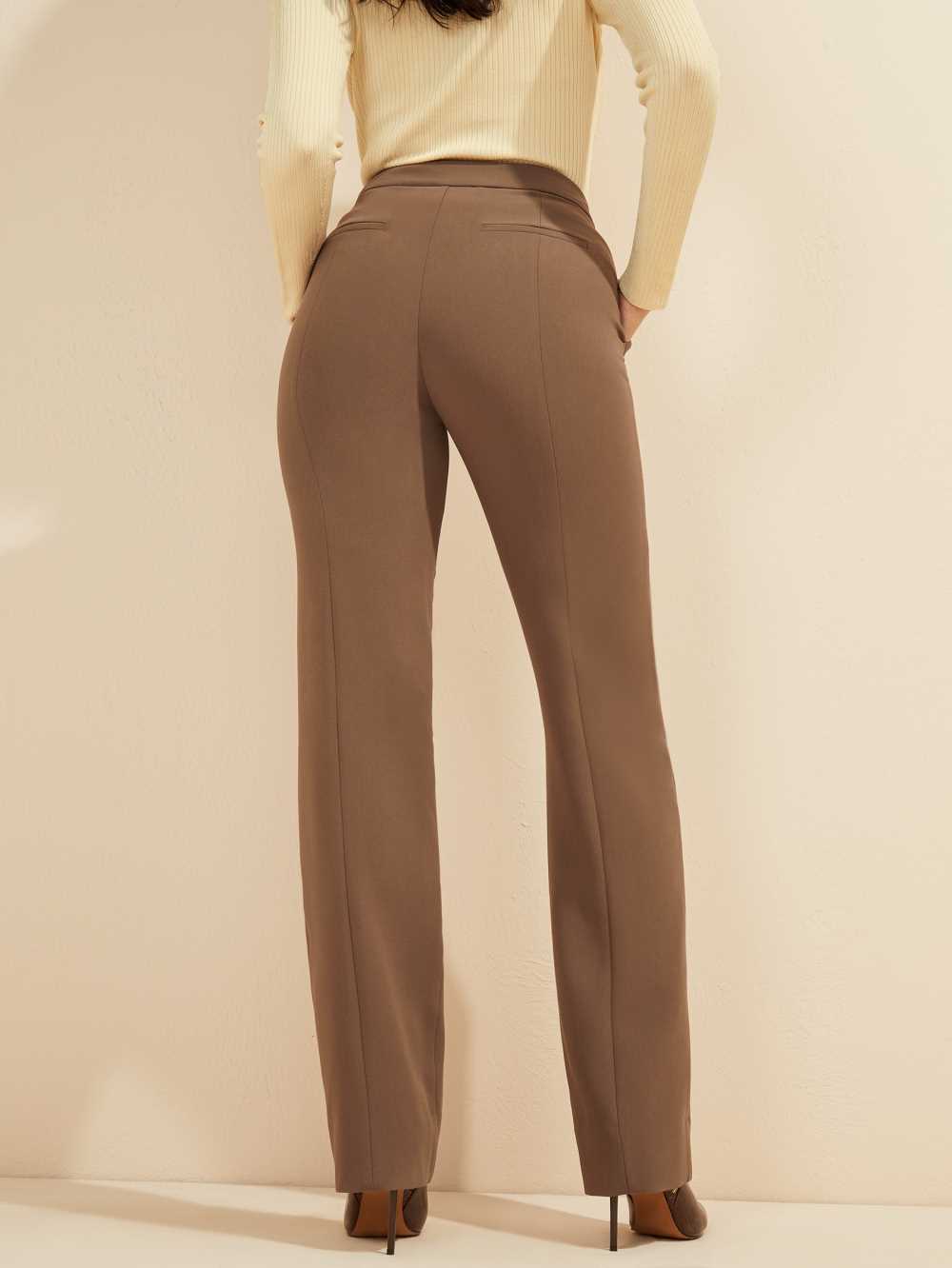 Coffee Women's Guess Sally Pants Australia Sale | 847LJQOAX