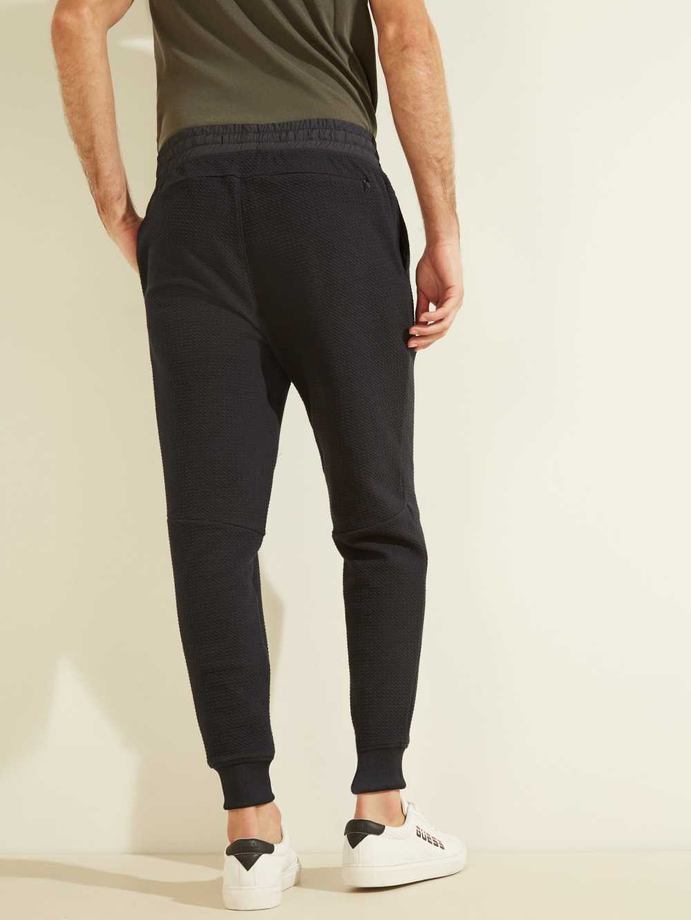 Dark Blue Men's Guess Alpine Performance Joggers Australia Sale | 361UBRQCH