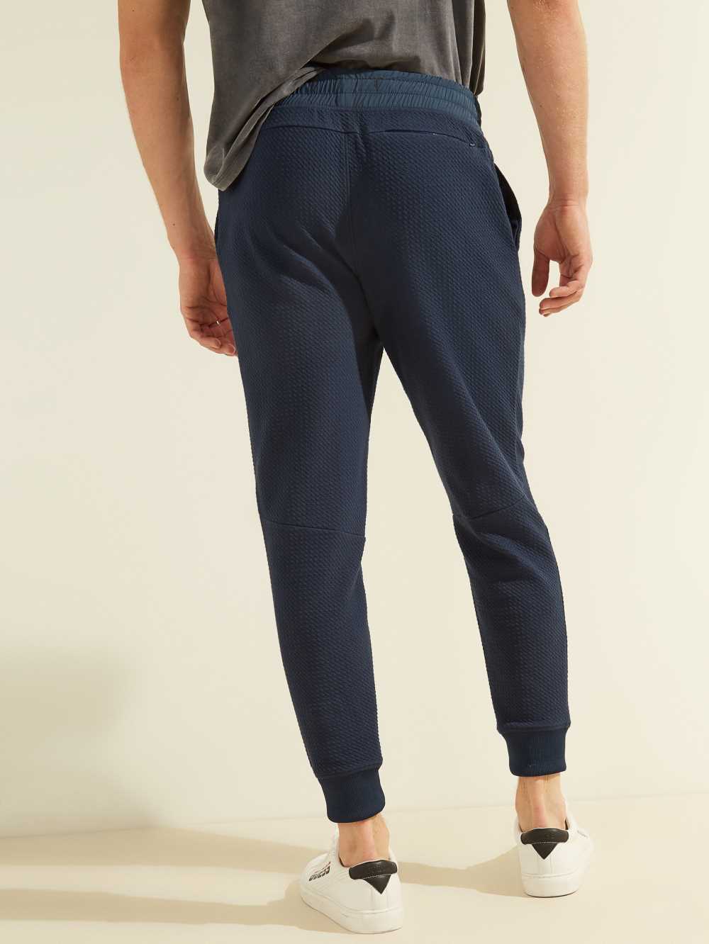 Dark Blue Men's Guess Alpine Performance Joggers Australia Sale | 361UBRQCH