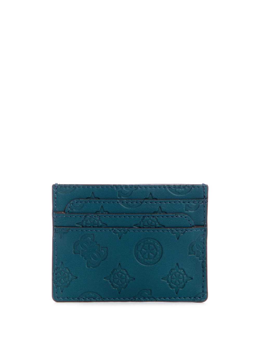 Deep Green Women's Guess Bea Card Holder Wallets Australia Sale | 703XCYUOD