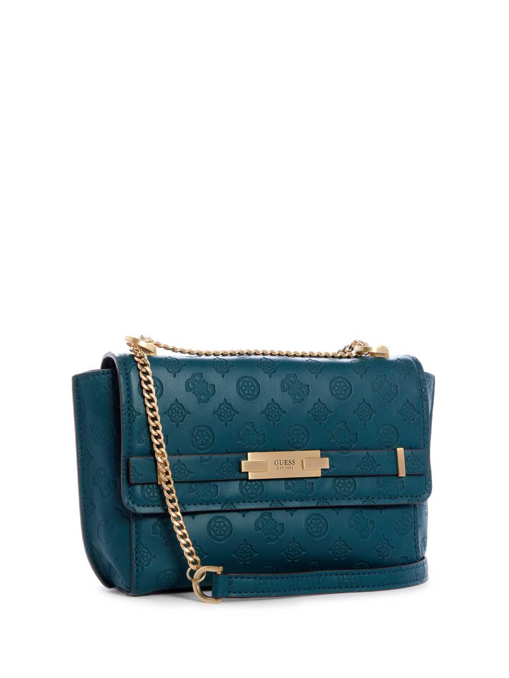 Deep Green Women's Guess Bea Convertible Crossbody Bags Australia Sale | 914SFGJXZ