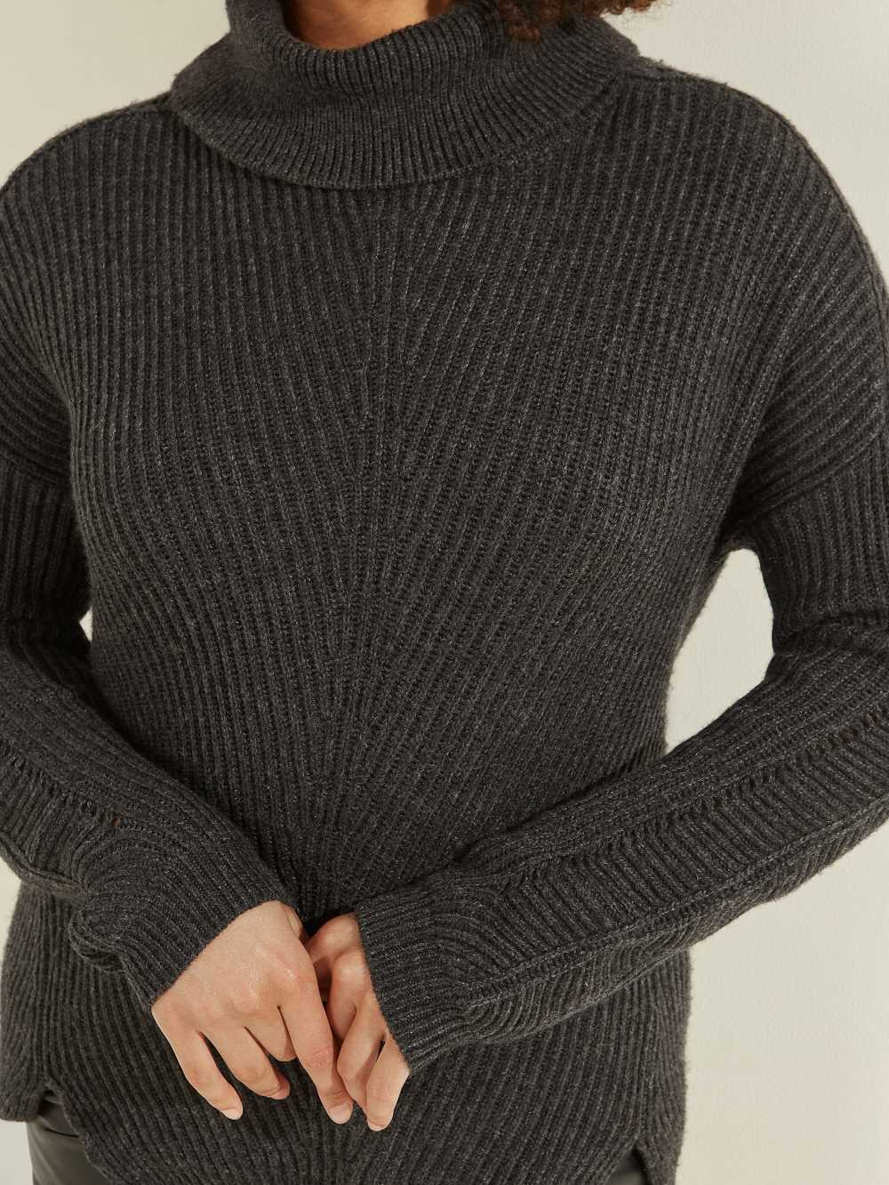 Deep Grey Women's Guess Doni Turtleneck Sweaters Australia Sale | 705IURLOD