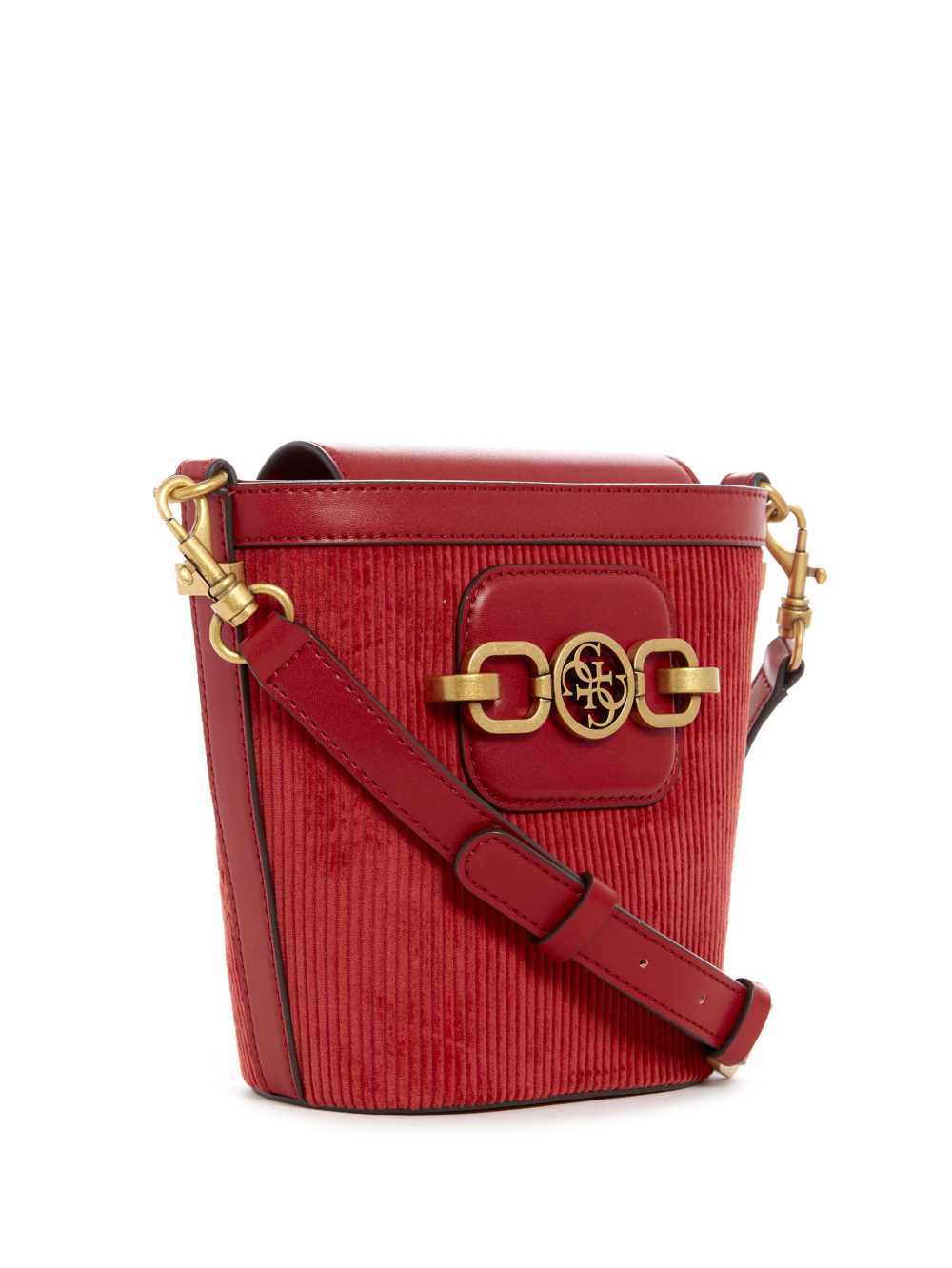 Deep Royal Women's Guess Hensely Bucket Crossbody Bags Australia Sale | 803VZFXHW