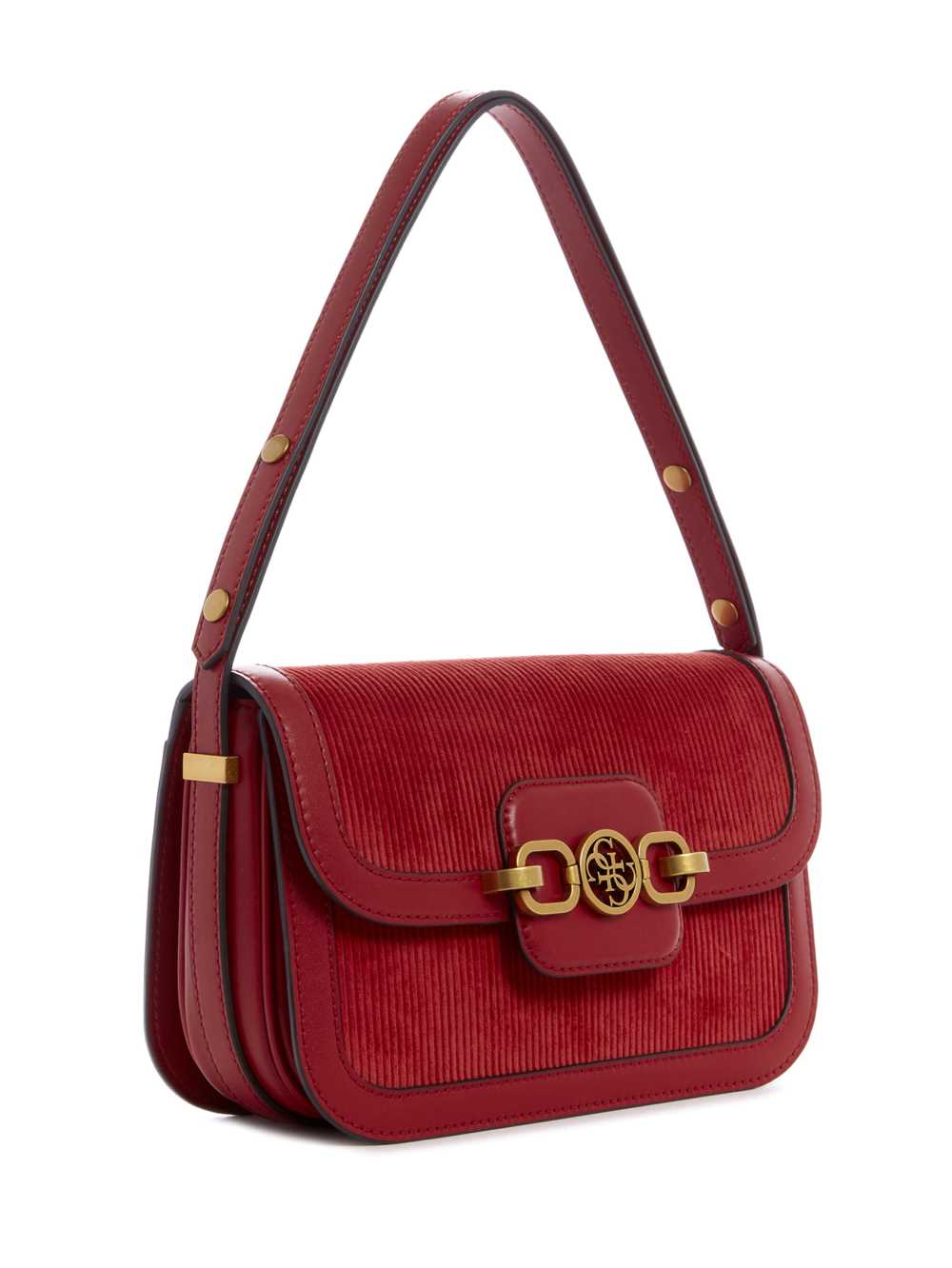 Deep Royal Women's Guess Hensely Convertible Shoulder Bags Australia Sale | 580BTKMGO