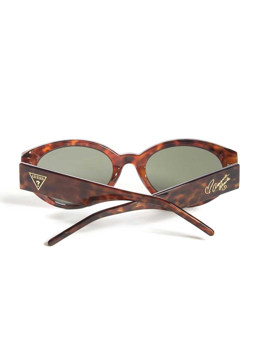 Flower Brown Women's Guess Originals x Anna Nicole Smith Sunglasses Australia Sale | 351WFRHGV