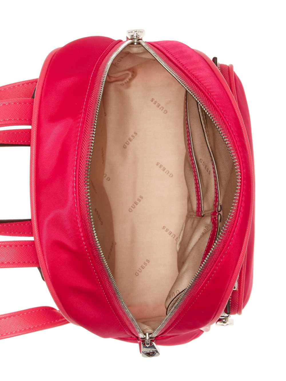 Fuchsia Women's Guess Little Bay Backpack Australia Sale | 465QFNRSH