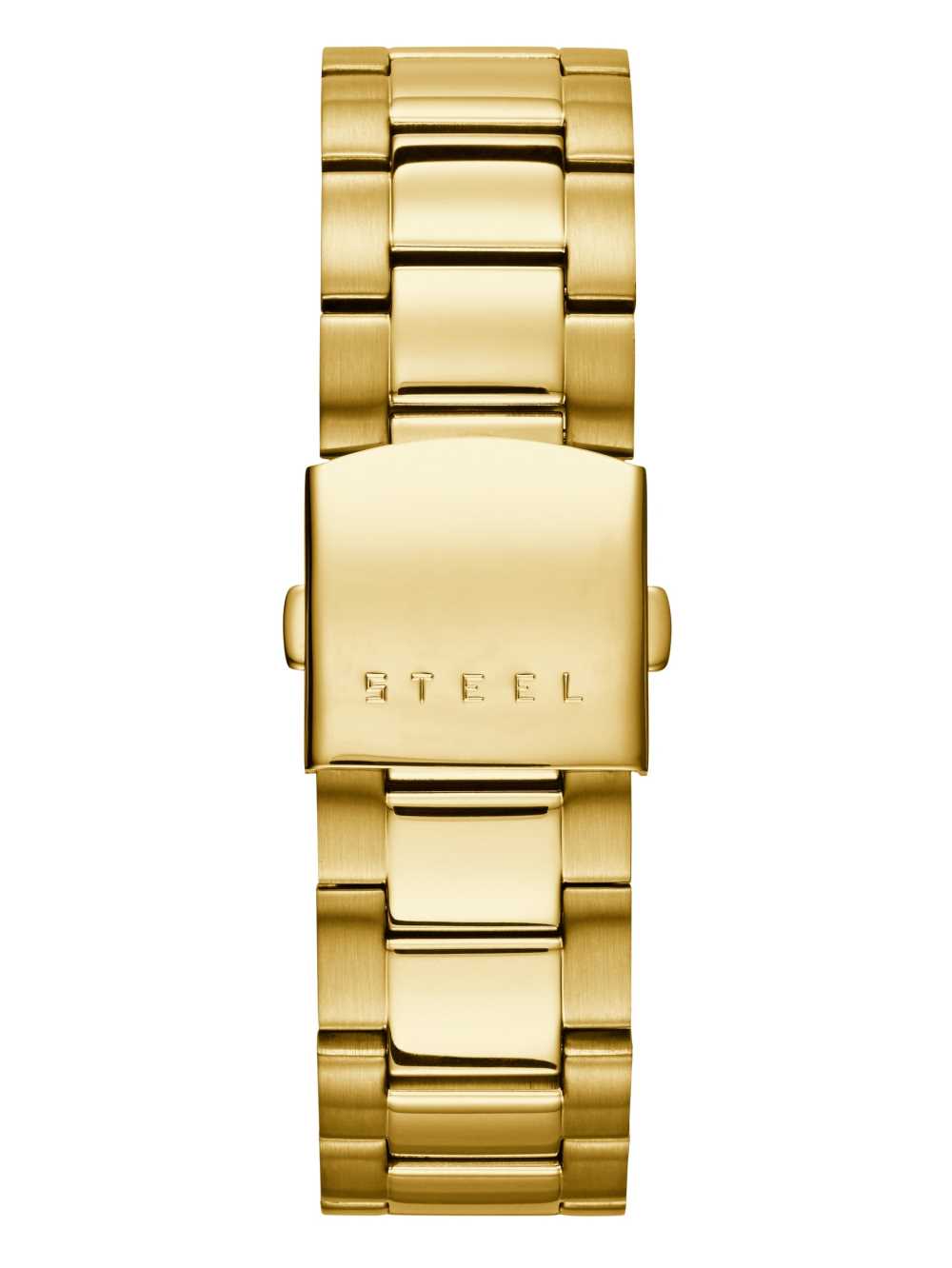 Gold Men's Guess Gold-Tone Chronograph Watches Australia Sale | 418MXSUVB