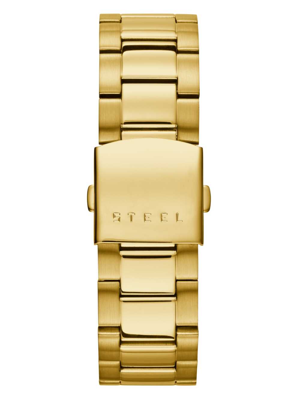 Gold Men's Guess Gold-Tone Classic Watches Australia Sale | 142SMLZAW