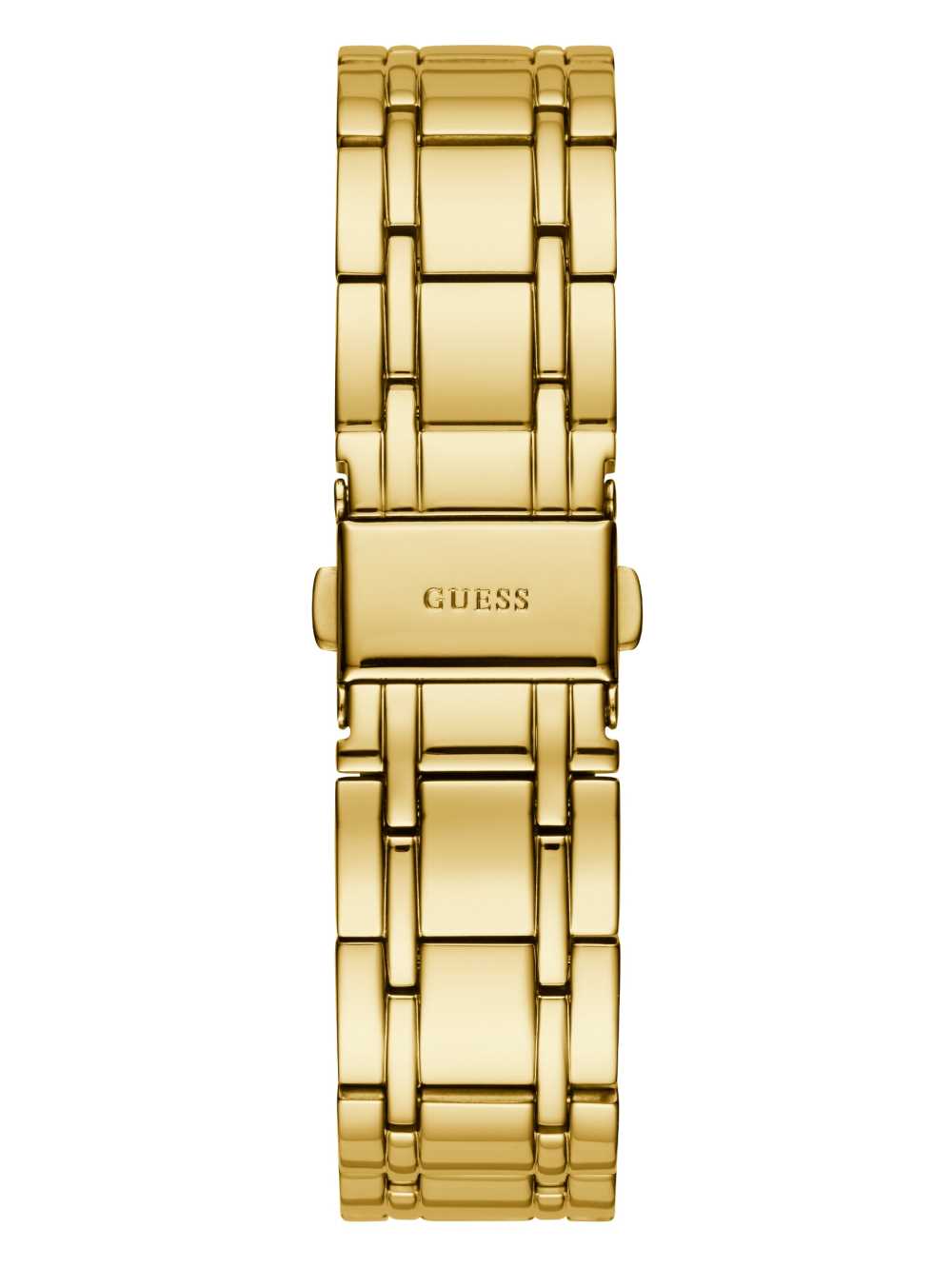 Gold Men's Guess Gold-Tone Diamond Analog Watches Australia Sale | 329KGRABH