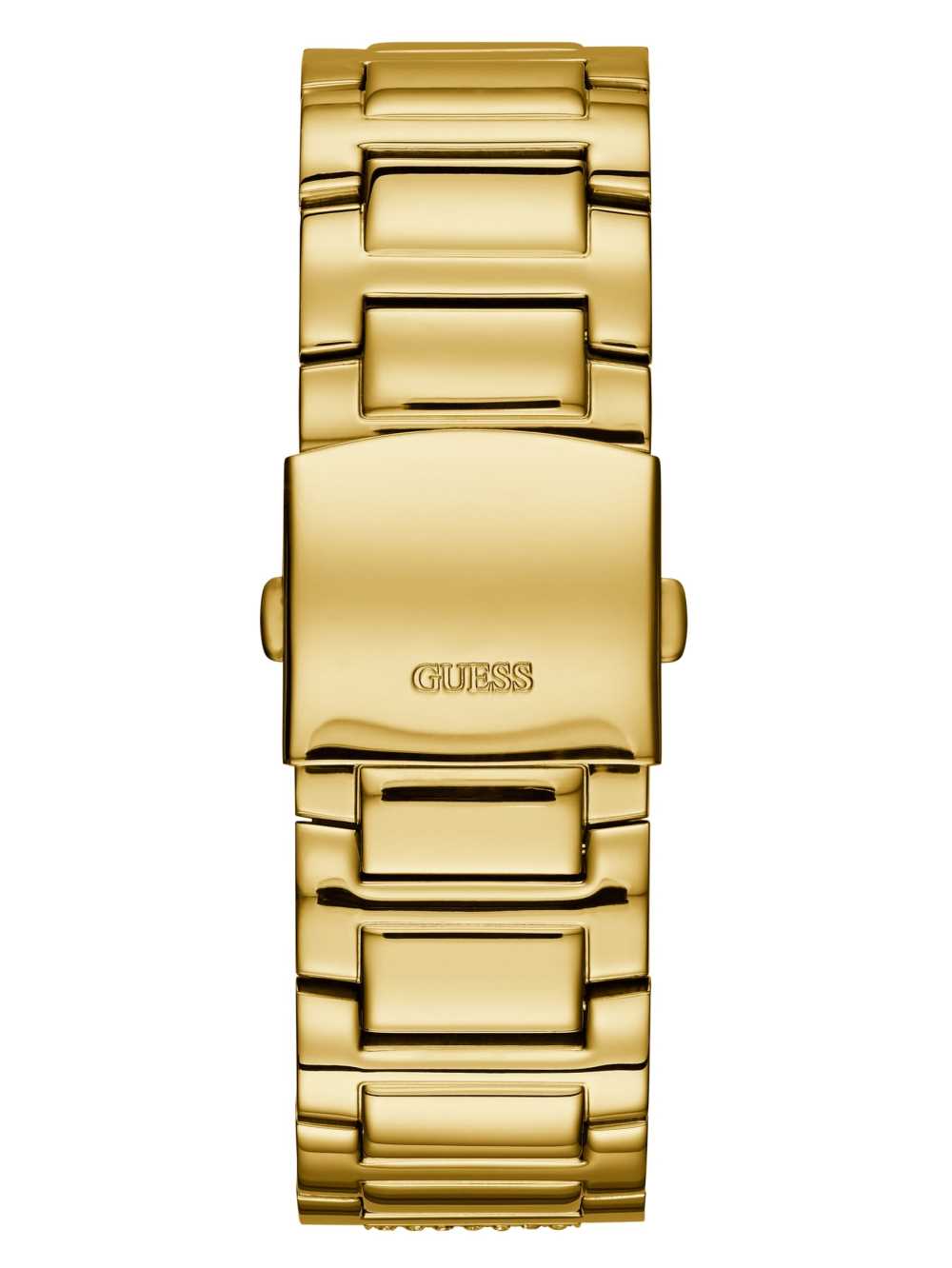 Gold Platinum Men's Guess Gold-Tone Multifunction Watches Australia Sale | 250TJXDWP