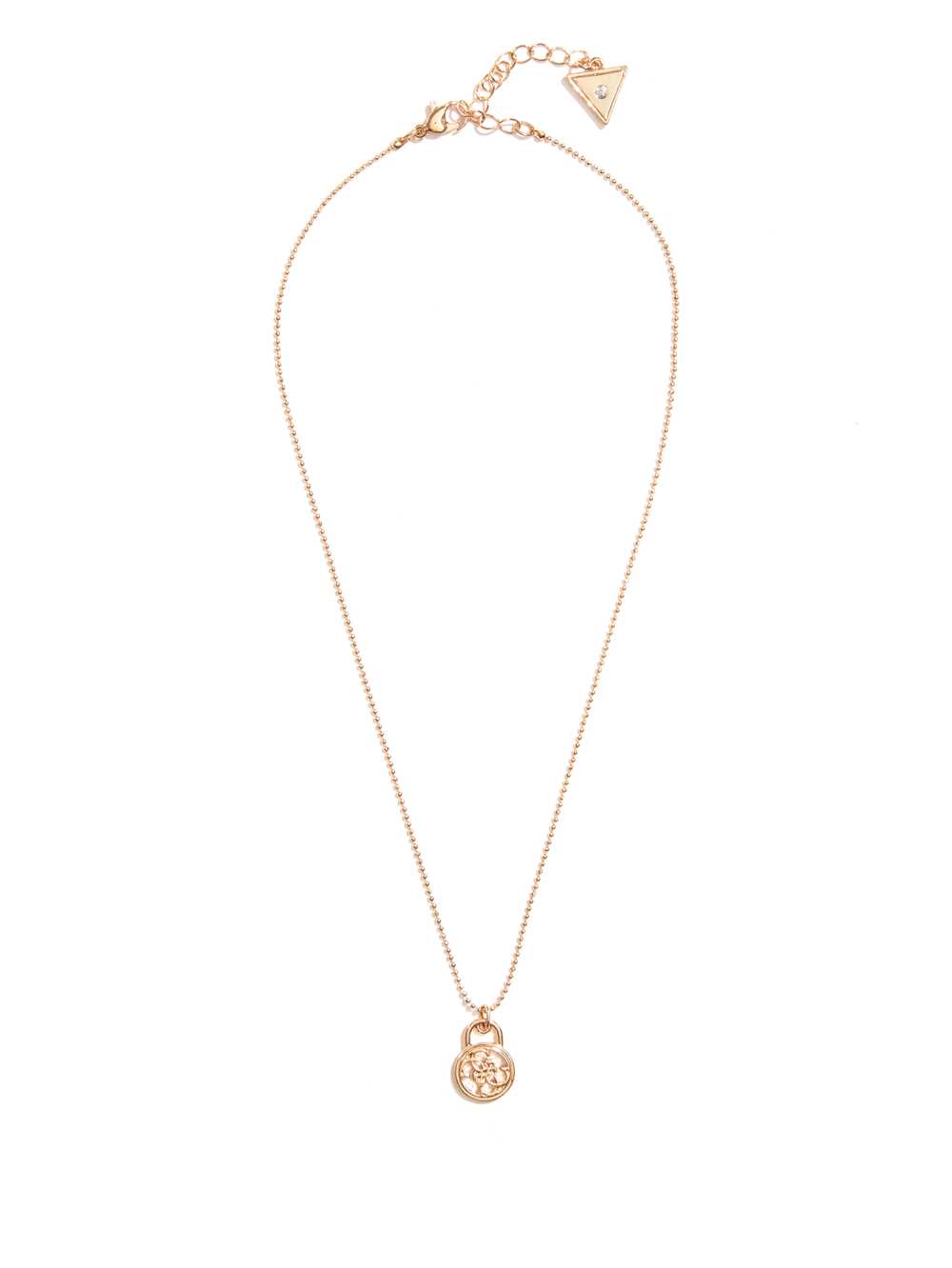 Gold Women\'s Guess Gold-Tone Quattro G Necklace Australia Sale | 046AXDZLG