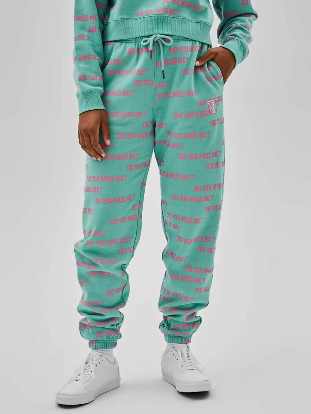 Green Blue Women\'s Guess Originals x Anna Nicole Smith Sweatpants Australia Sale | 874XHTWBQ