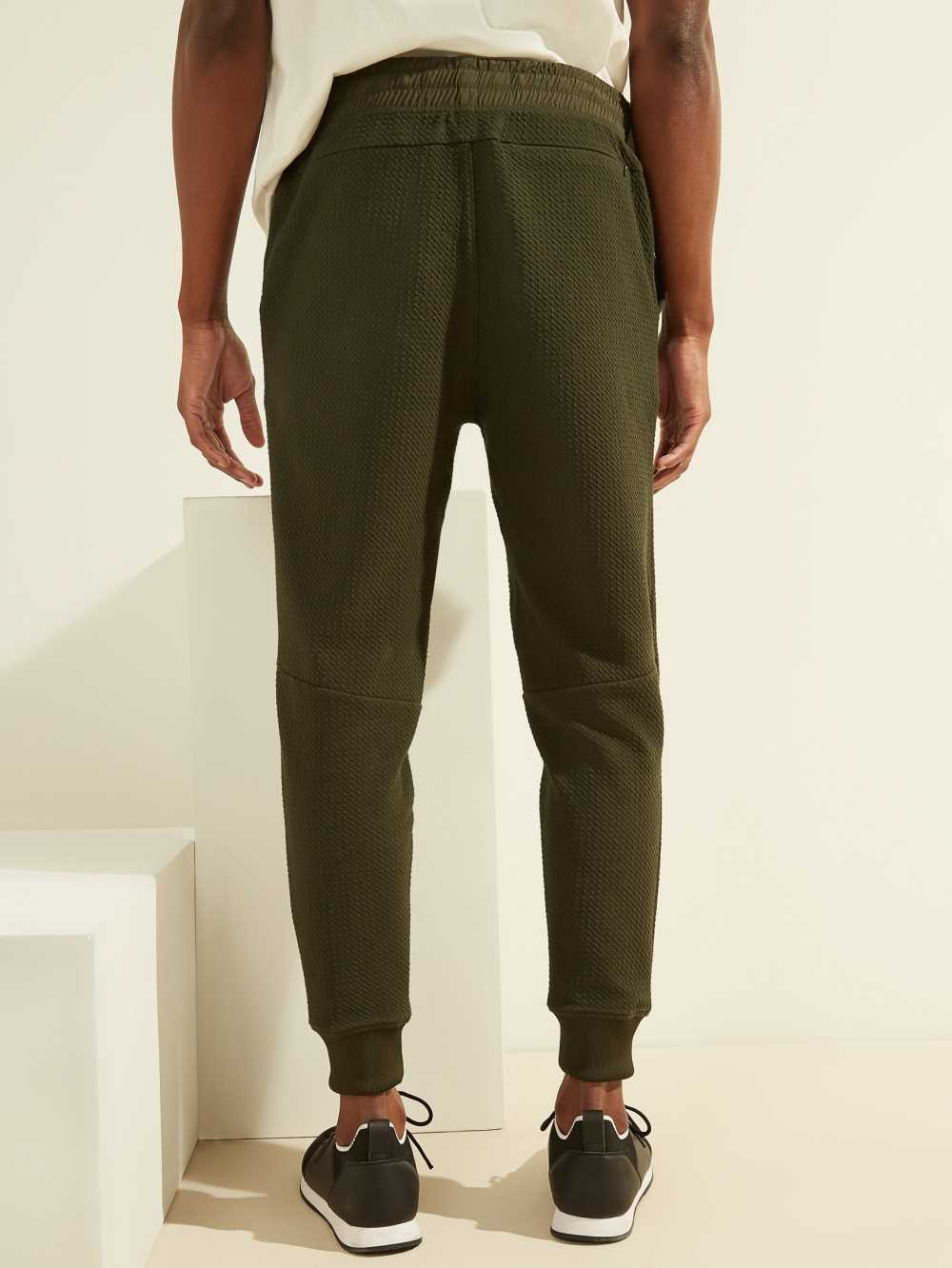 Green Men's Guess Alpine Performance Joggers Australia Sale | 693GKPZDB