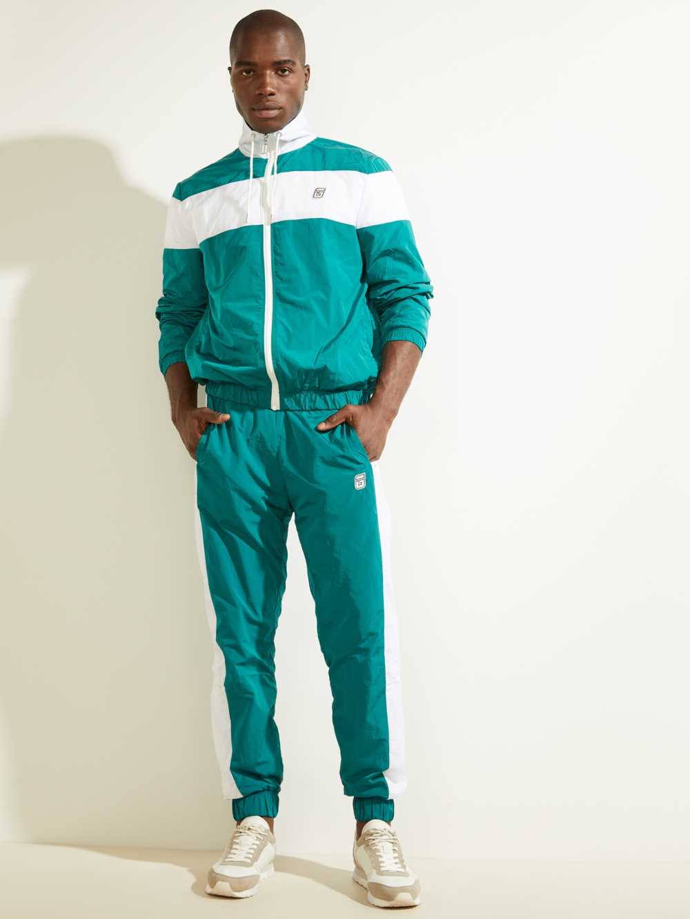 Green Men's Guess Nowell Joggers Australia Sale | 857XCSTFN