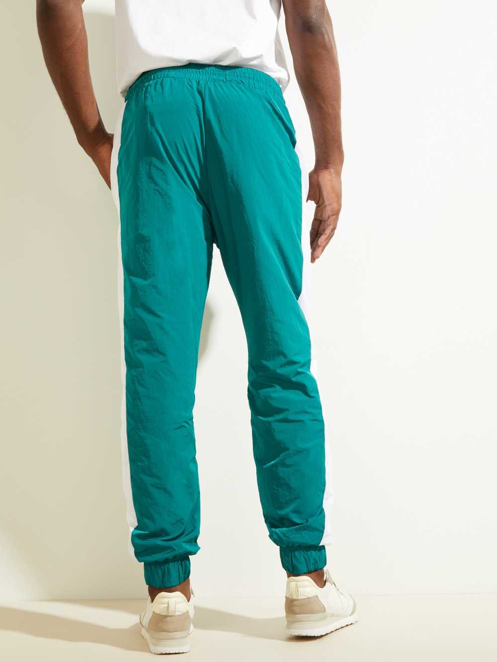 Green Men's Guess Nowell Joggers Australia Sale | 857XCSTFN