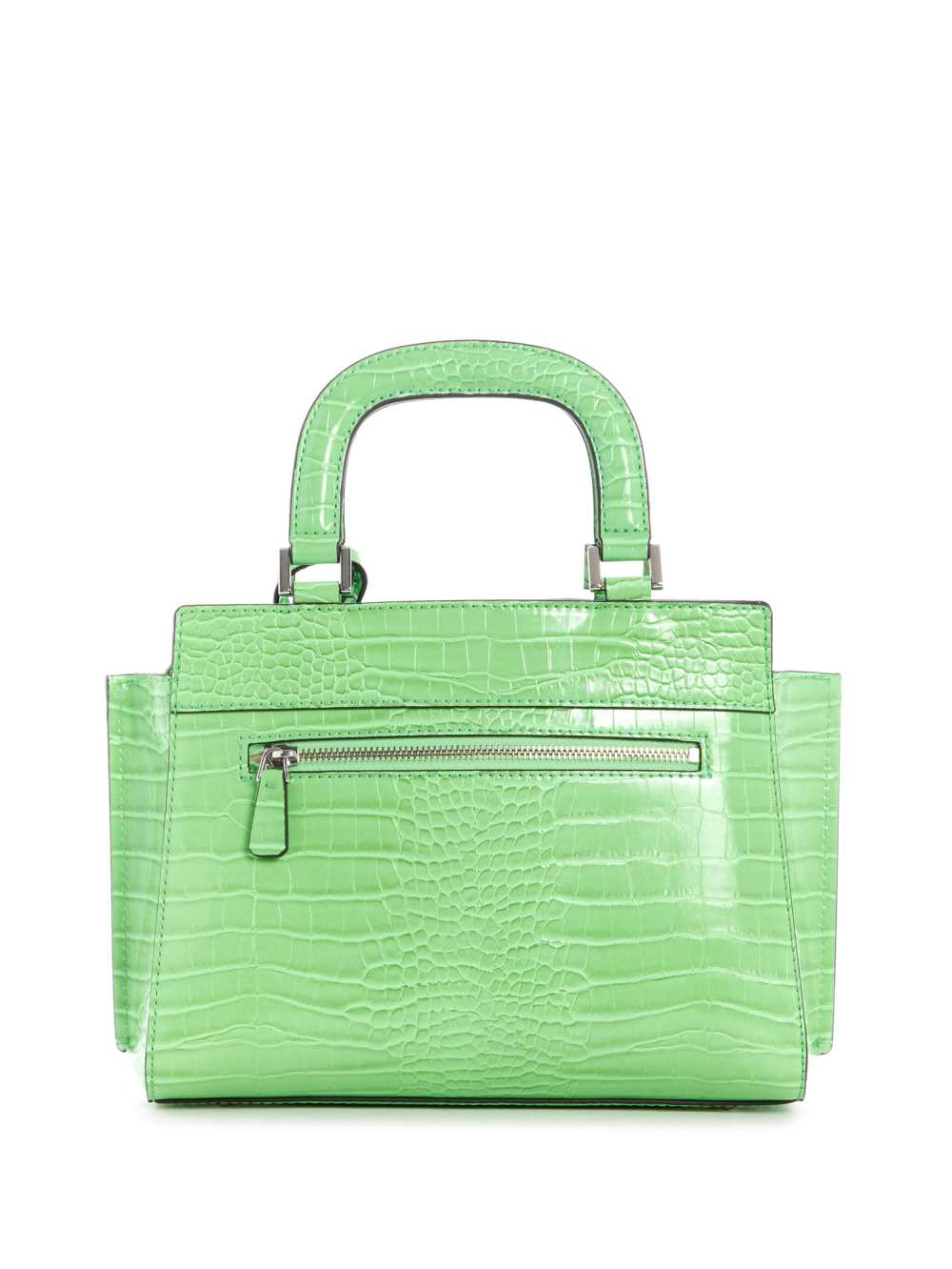 Green Women's Guess Katey Girlfriend Satchel Bags Australia Sale | 813ONSLHA