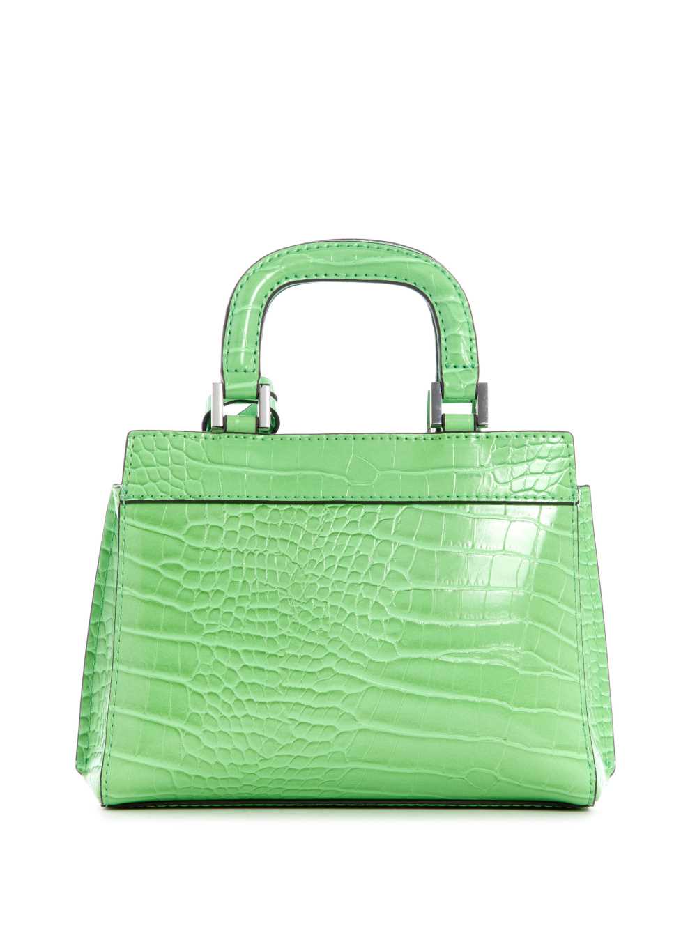 Green Women's Guess Katey Mini Satchel Bags Australia Sale | 490ZUBQRK