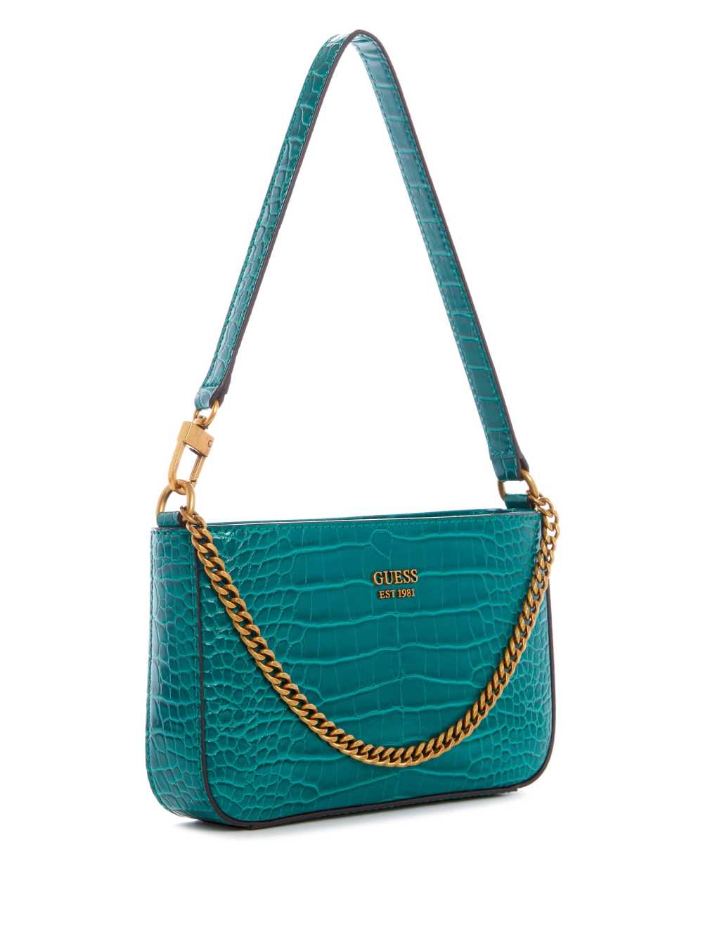 Green Women's Guess Katey Mini Shoulder Bags Australia Sale | 368FMYTKE