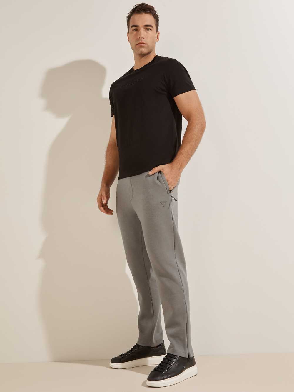 Grey Men's Guess Abbot Pants Australia Sale | 753SCTDHI